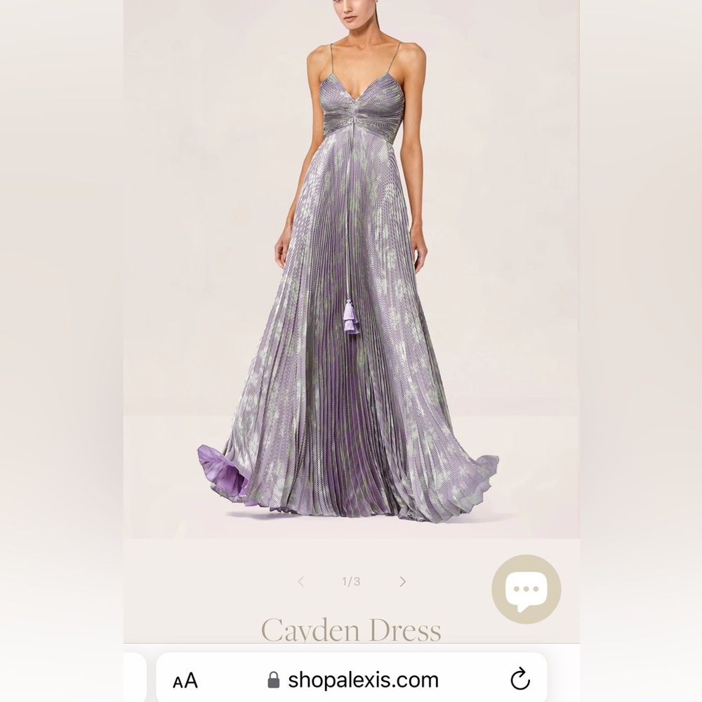 Alexis Purple Maxi Dress